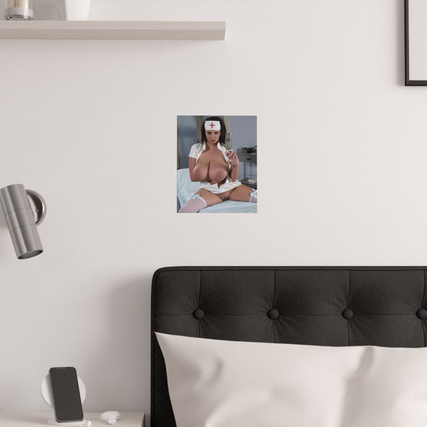 Satin Posters (210gsm) Sexy Nude Nurse