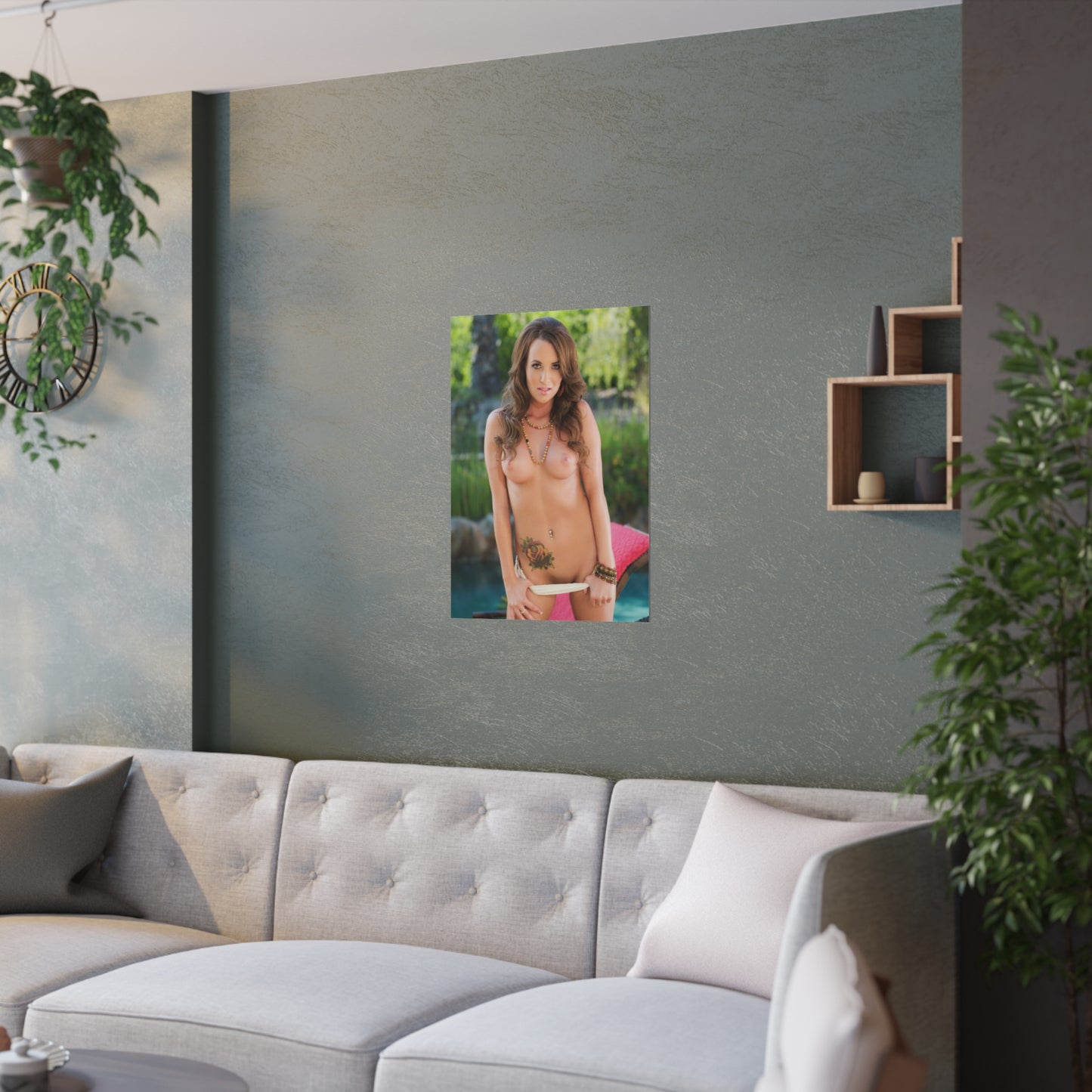 Satin Posters (210gsm) Penthouse Pet October 2011 Jenna Rose