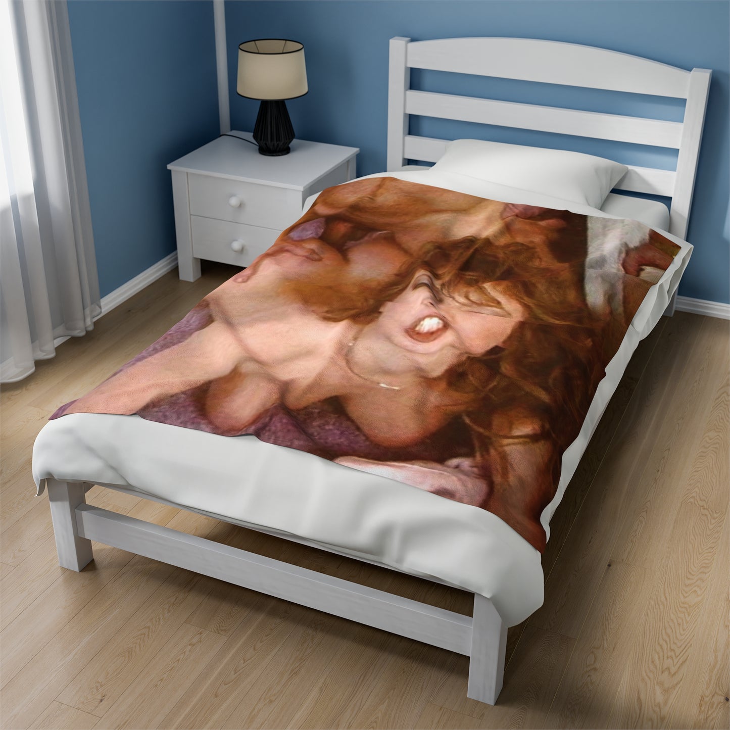 Velveteen Plush Blanket Traci Lords Nude