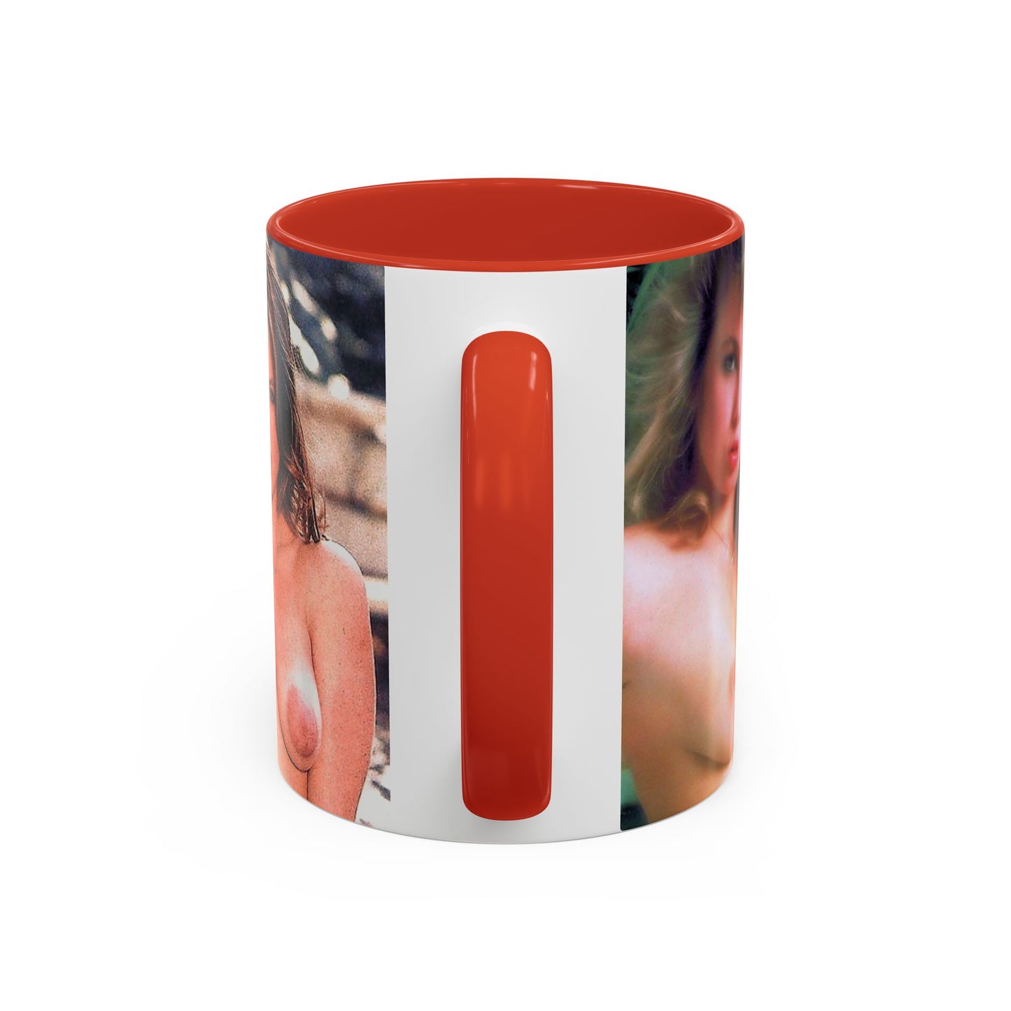 Accent Coffee Mug (11, 15oz) Traci Lords Nude Naked Retro