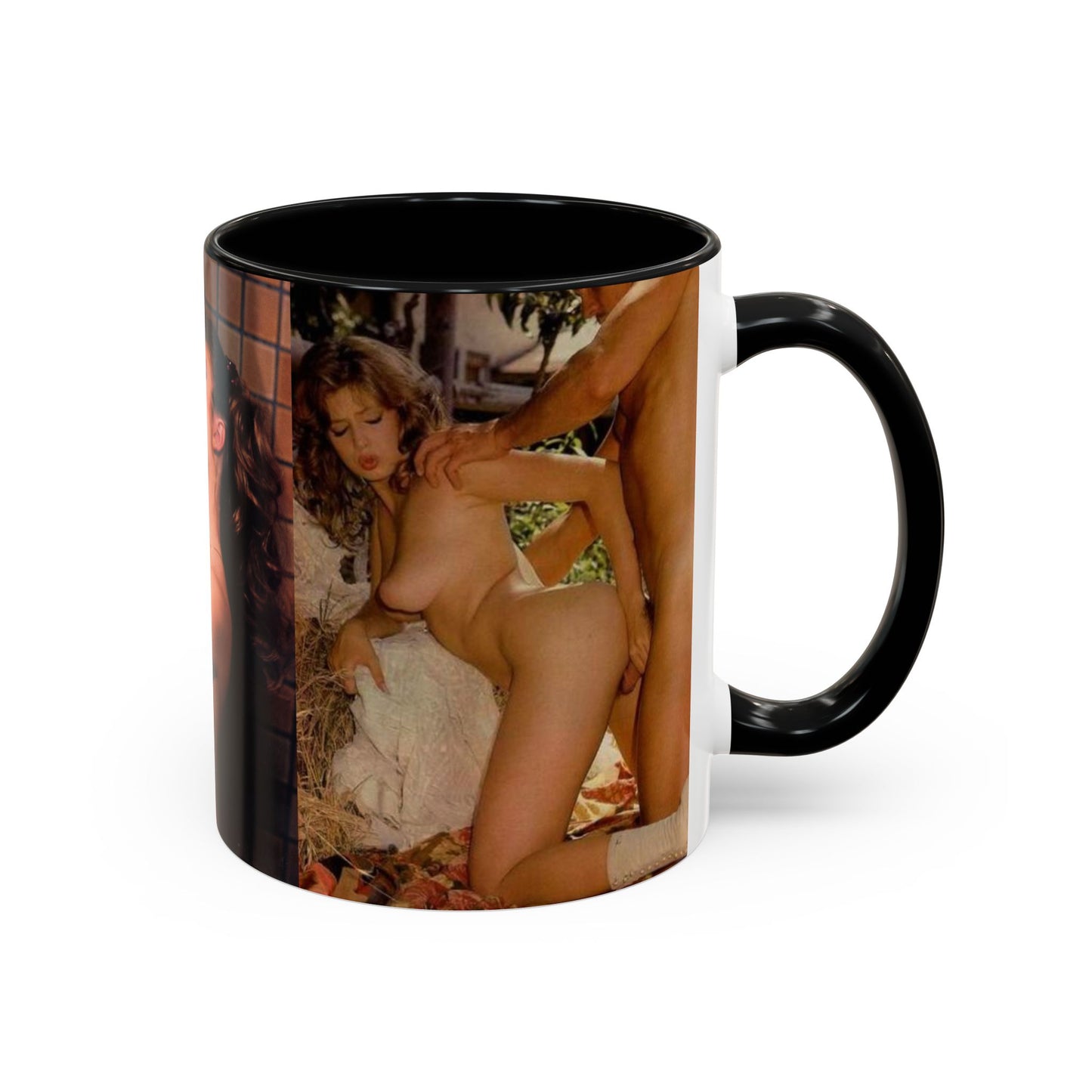 Accent Coffee Mug (11, 15oz) Retro Porn Star Traci Lords