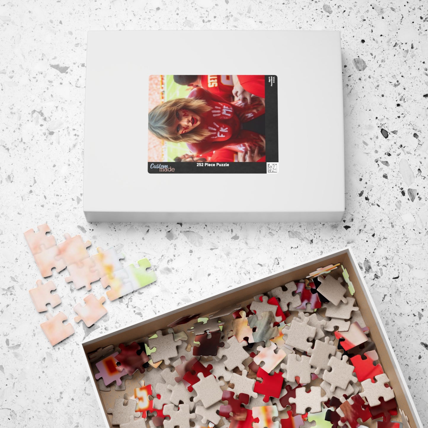 Puzzle (110, 252, 520, 1014-piece) Taylor Swift AI Nudes