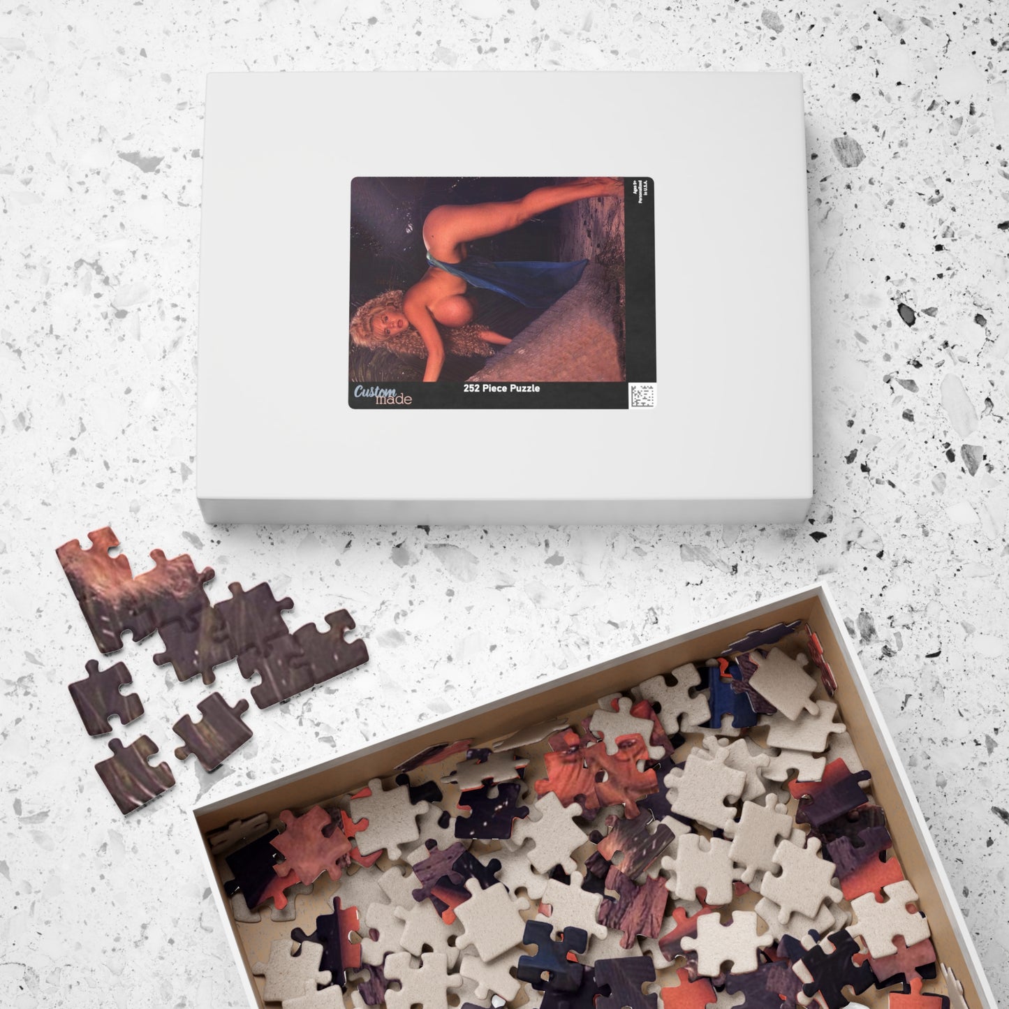Puzzle (110, 252, 520, 1014-piece) Busty Candy Cantaloupes Nude