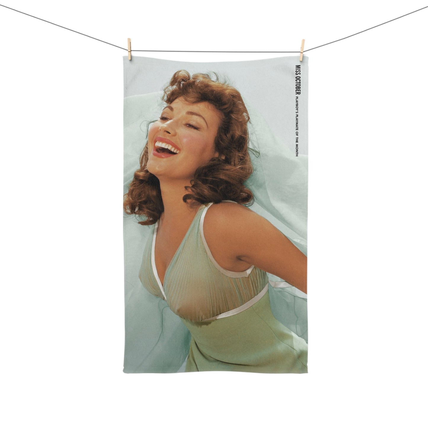 Hand Towel Playboy Playmate October 1958 Mara Corday