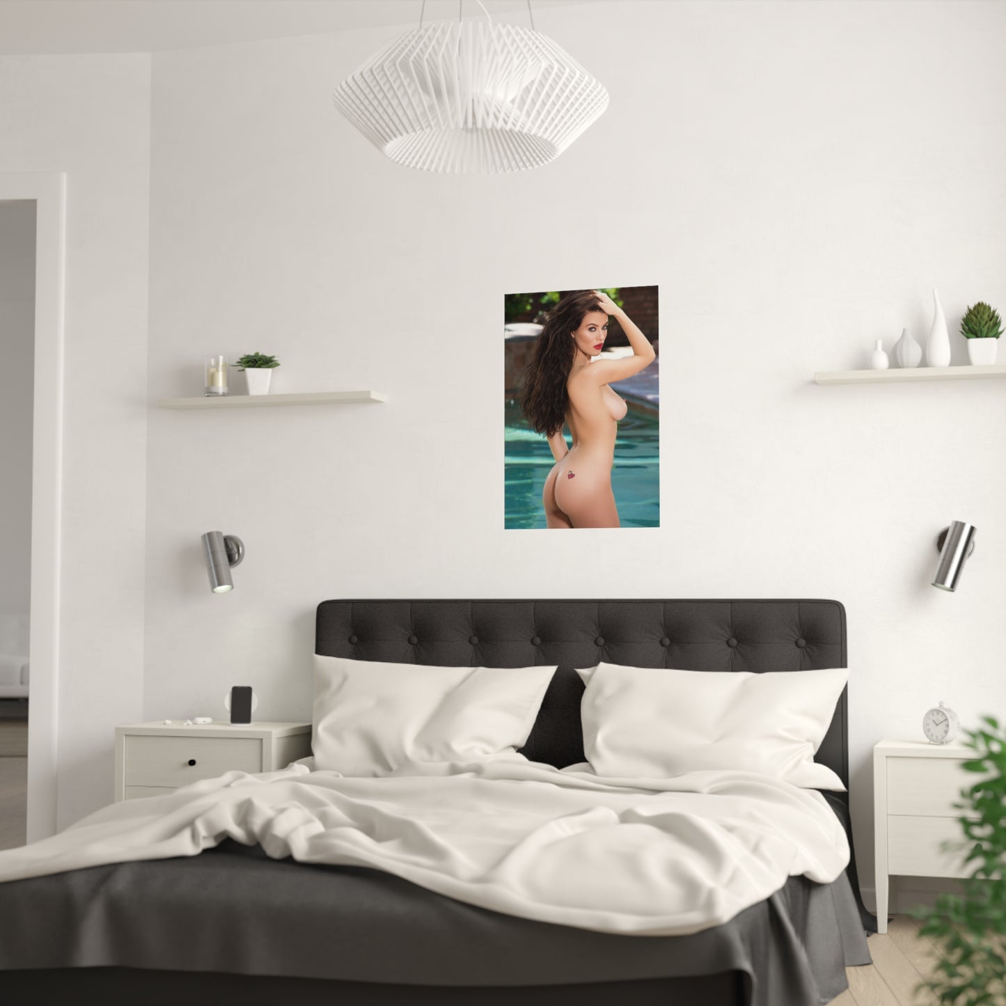 Satin Posters (210gsm) Lana Rhoades Nude