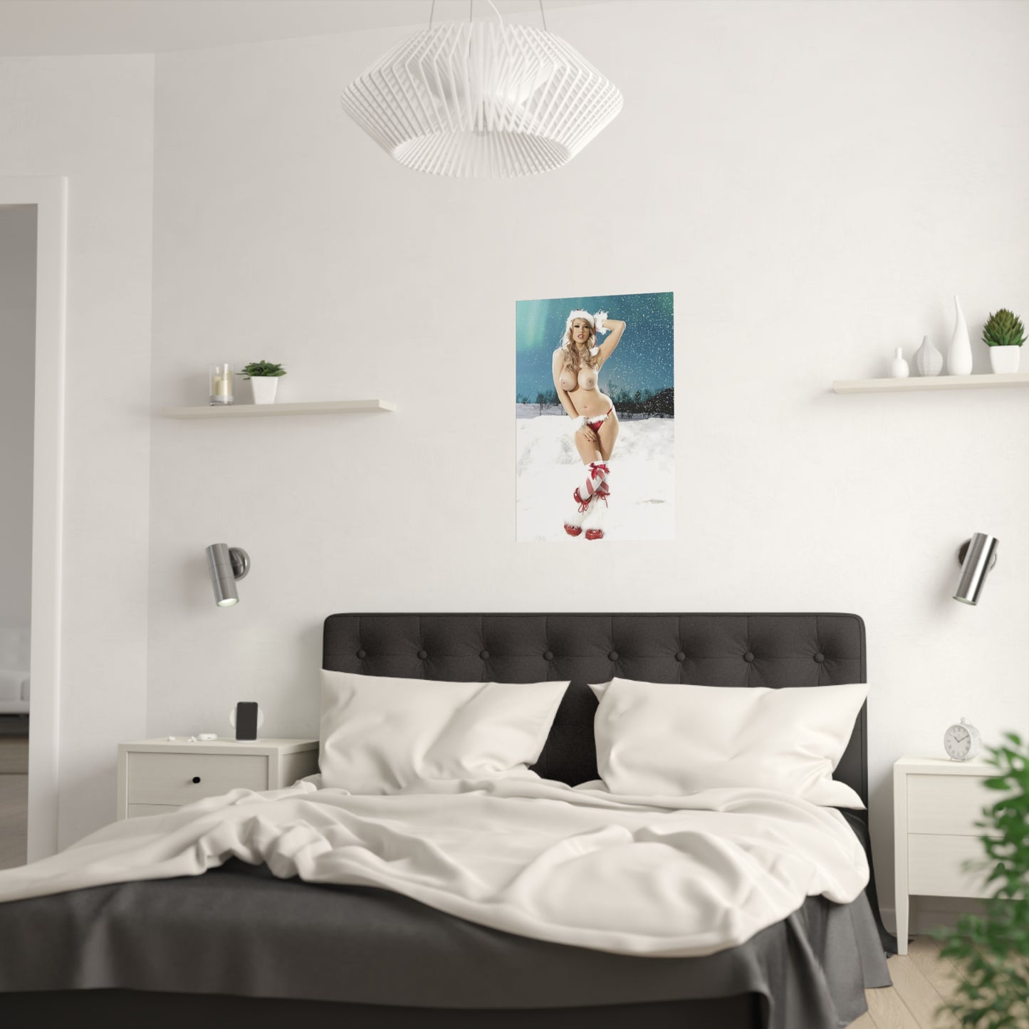 Satin Posters (210gsm) Christmas Pornstars Nude