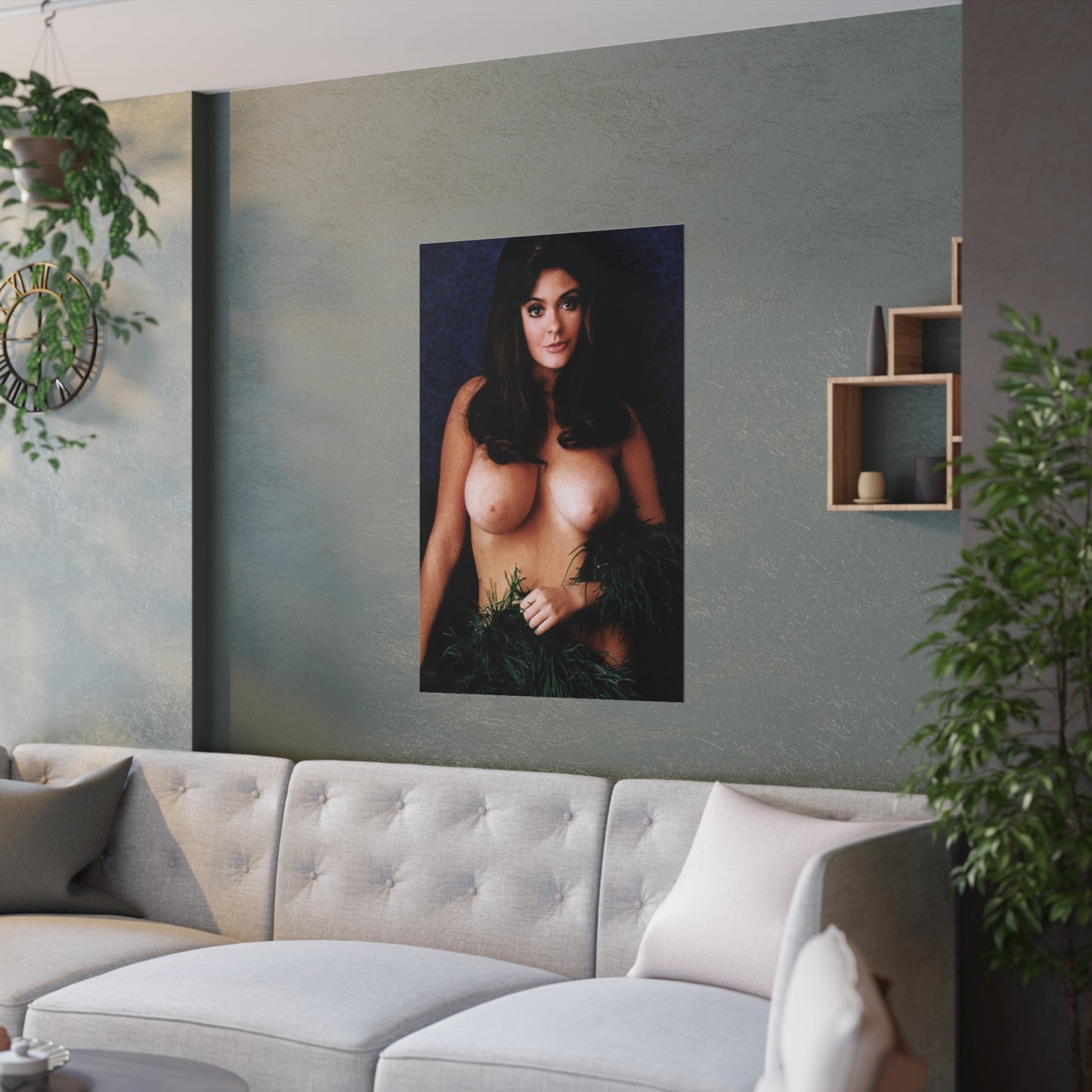 Satin Posters (210gsm) Playboy Playmate Cynthia Myers Nude