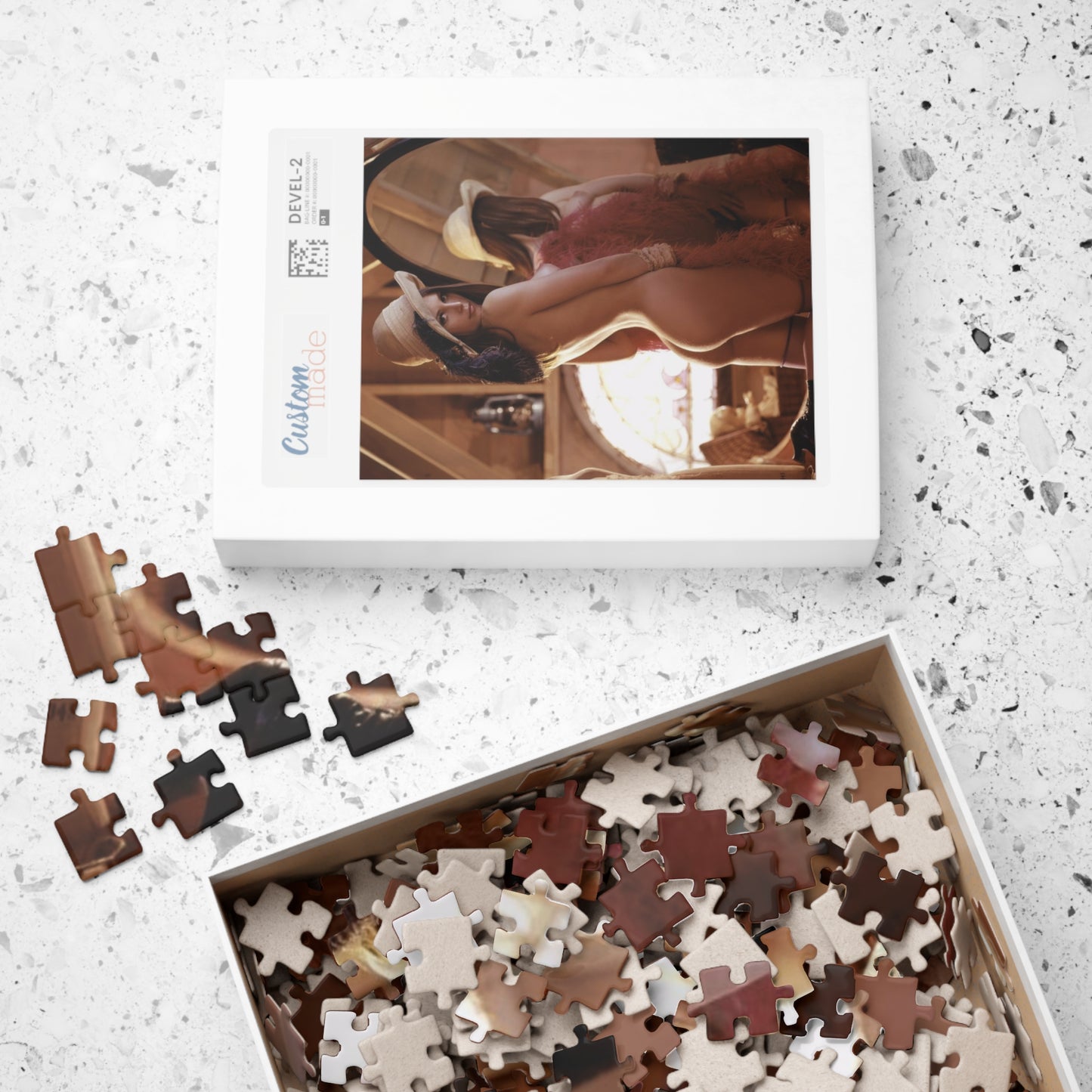 Puzzle (110, 252, 500, 1014-piece) Playboy Playmate November 1972 Lena Soderberg