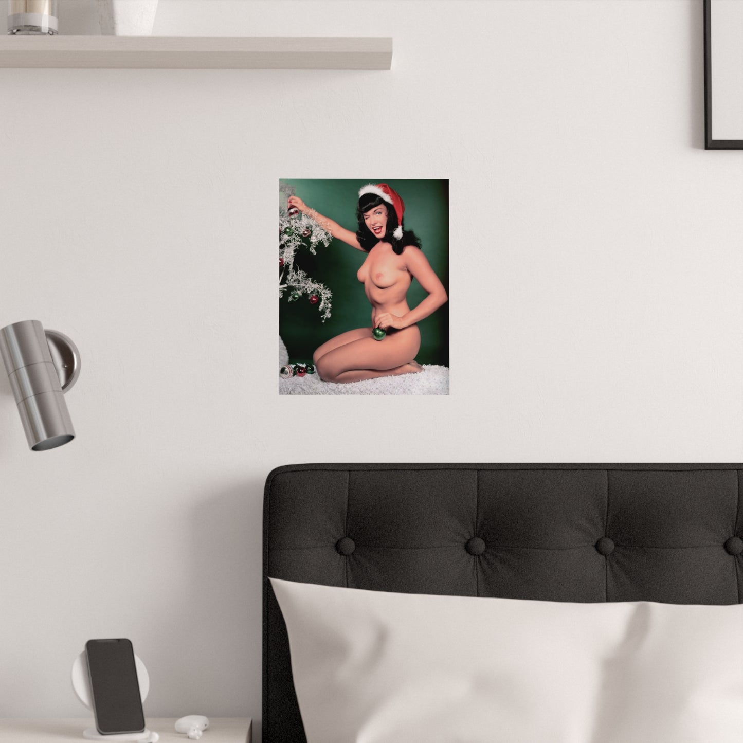 Satin Posters (210gsm) Playmate January 1955 Bettie Page