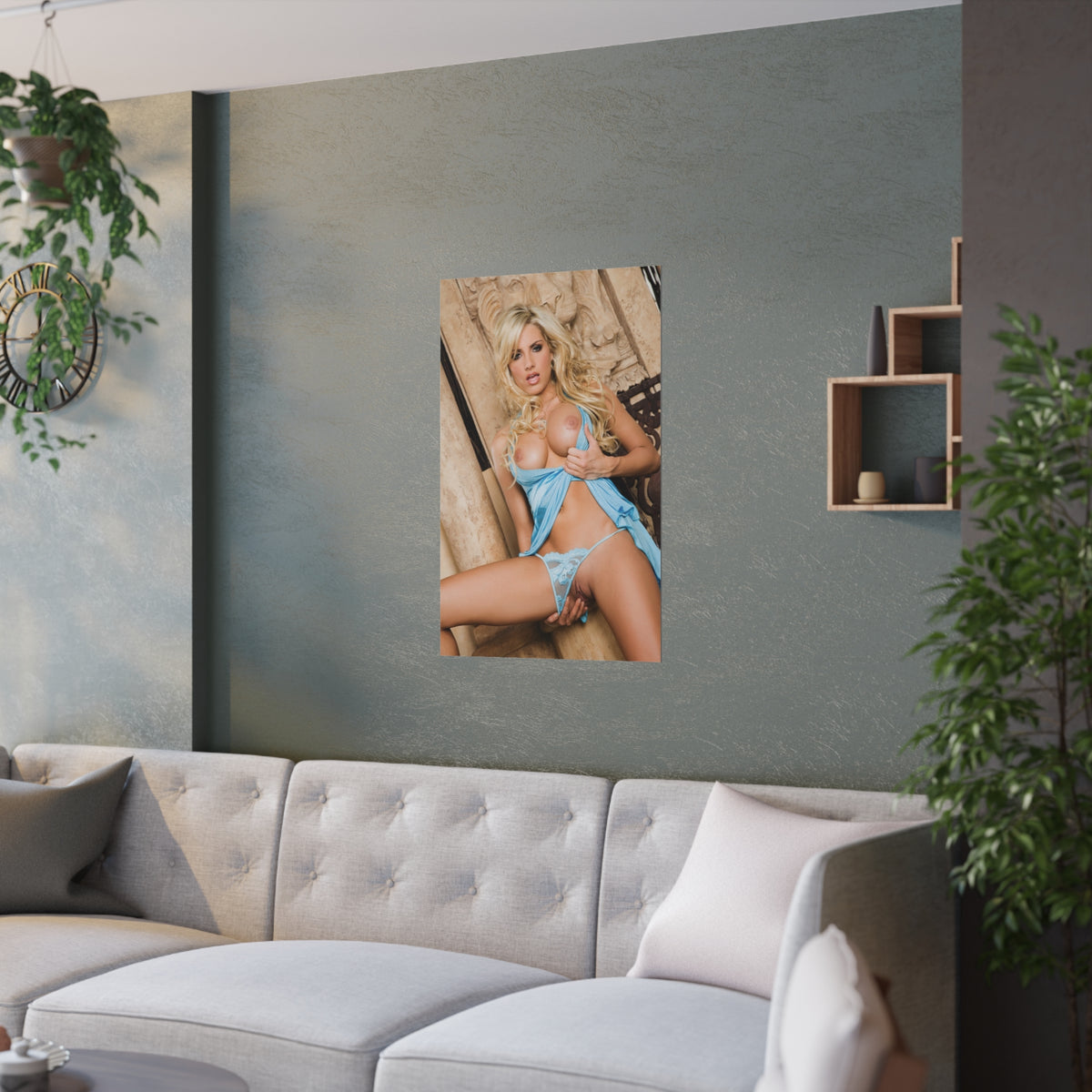 Satin Posters (210gsm) Teagan Presley