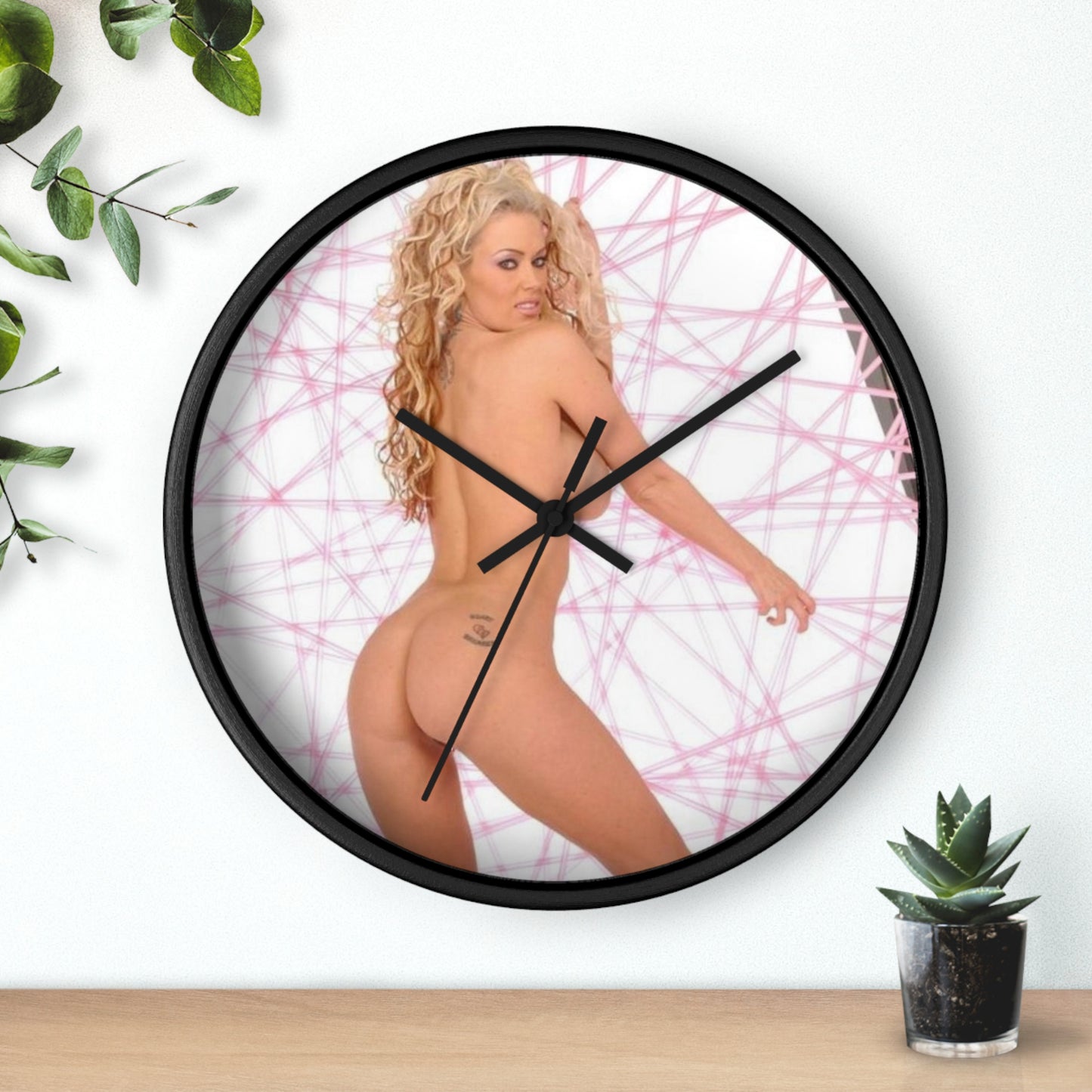 Wall Clock Pornstar Jenna Jameson Nude