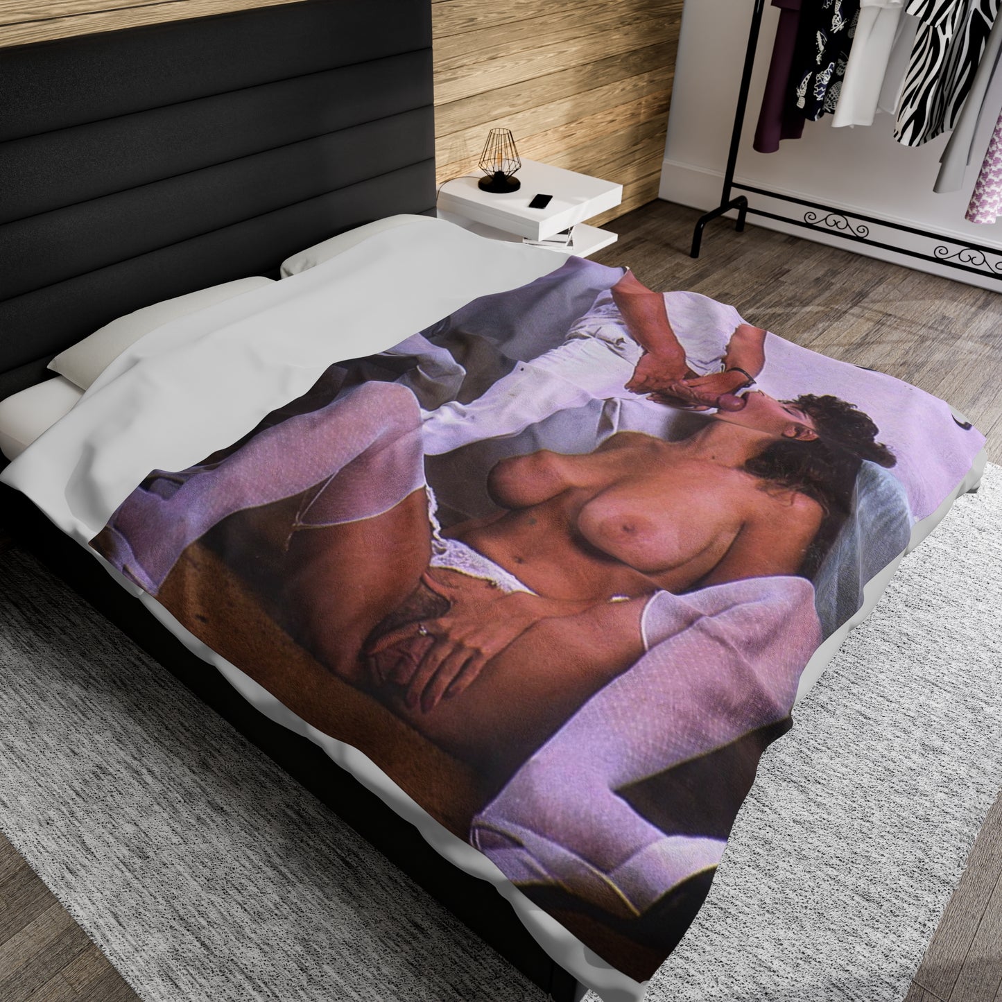 Velveteen Plush Blanket Christy Canyon