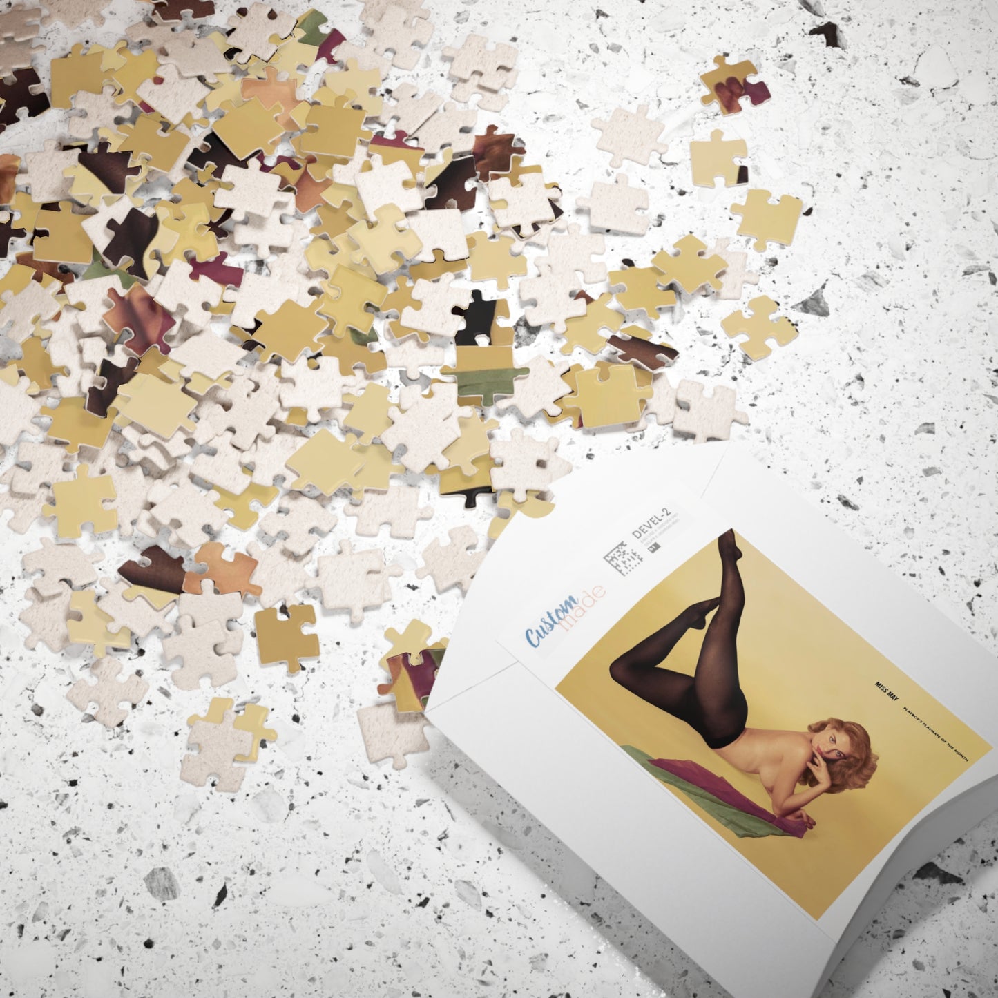 Puzzle (110, 252, 500, 1014-piece) Playboy Playmate May 1955 Diane Webber