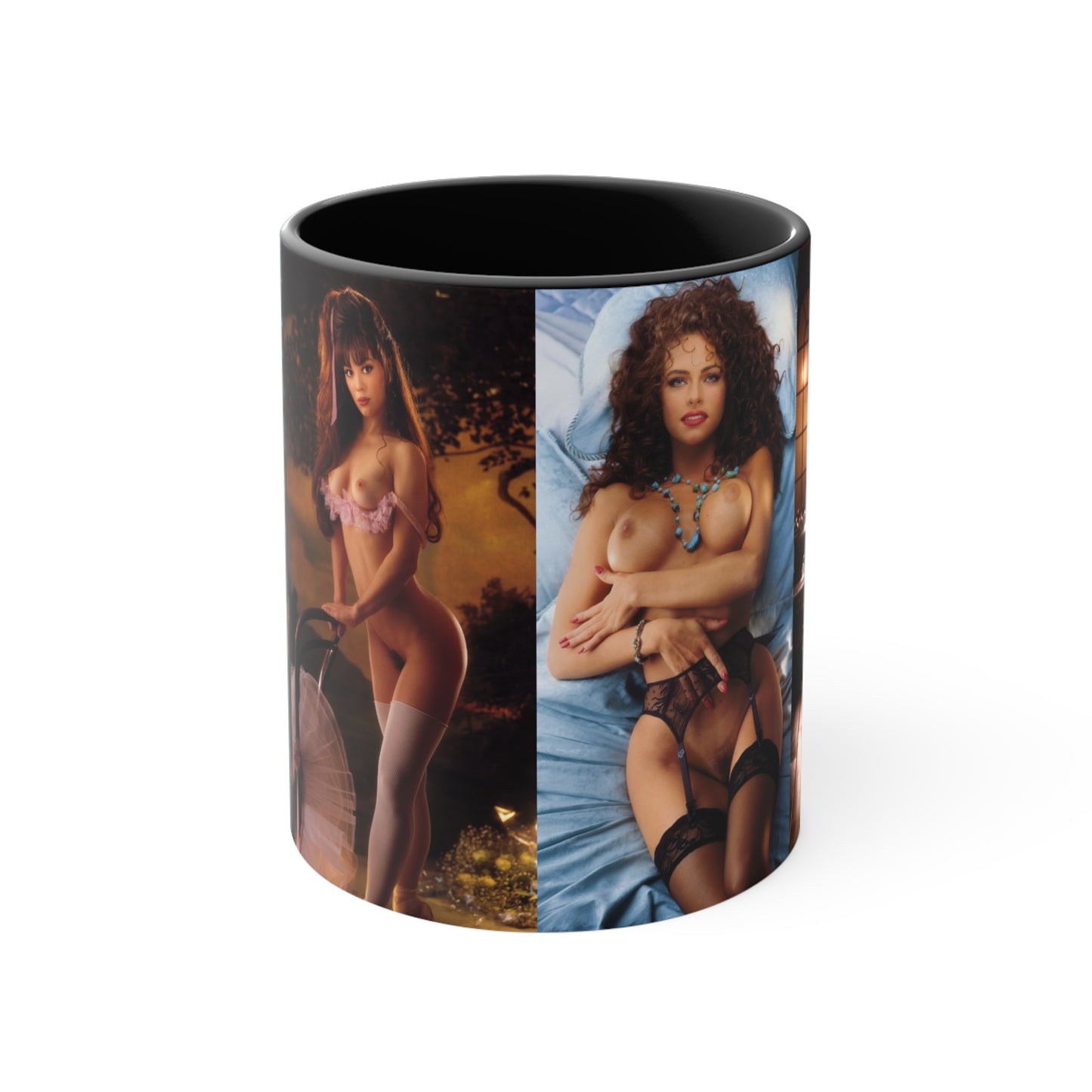 Accent Coffee Mug, 11oz Playboy Playmates 1995 January - April