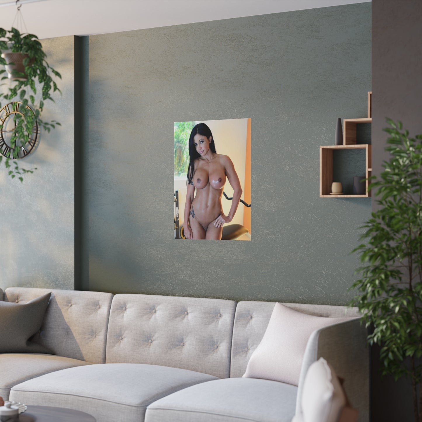 Satin Posters (210gsm) Adult Star Jewels Jade Nude