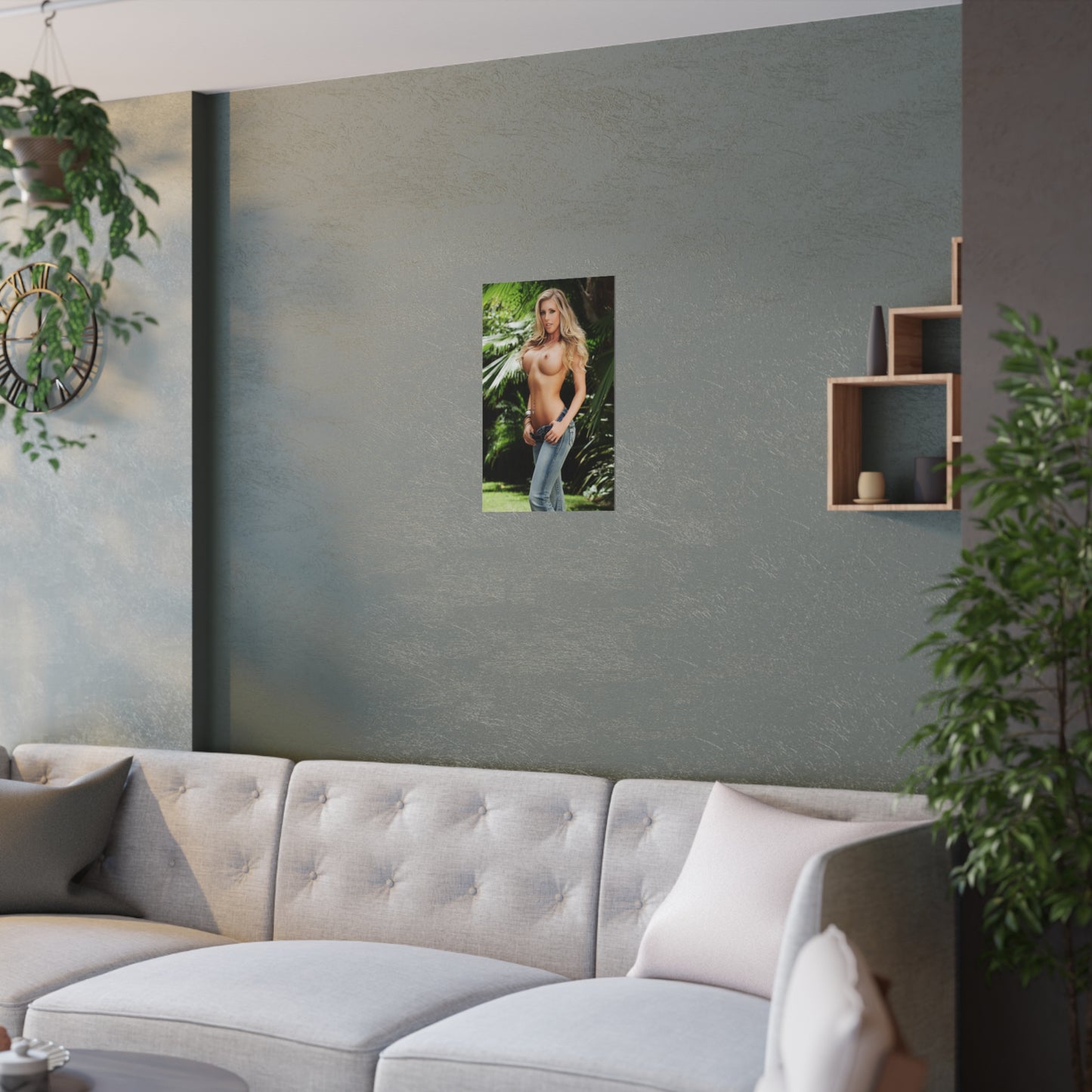 Satin Posters (210gsm) Adult Star Samantha Saint Nude