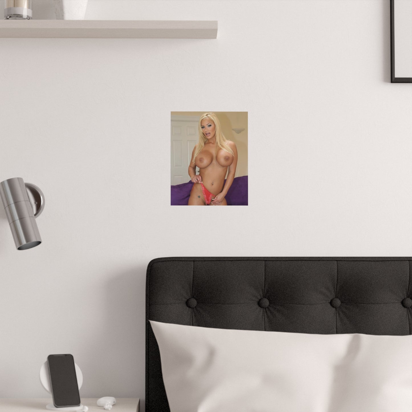 Satin Posters (210gsm) Pornstar Shyla Stylez Nude