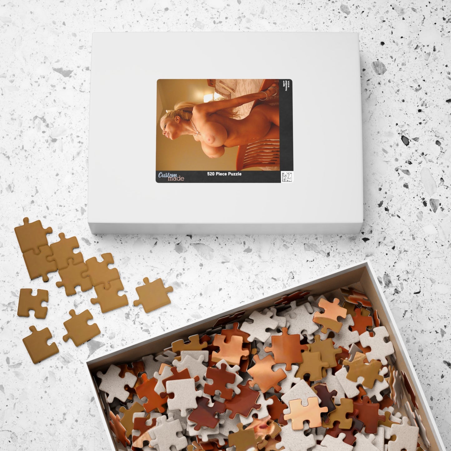 Puzzle (110, 252, 500, 1014-piece) Nude Back Arch