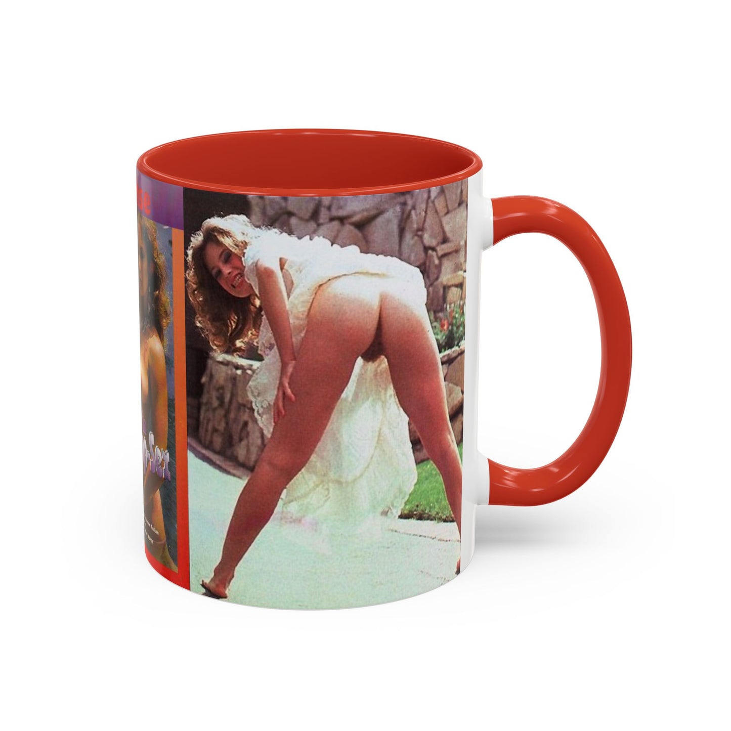Accent Coffee Mug (11, 15oz) Traci Lords Nude