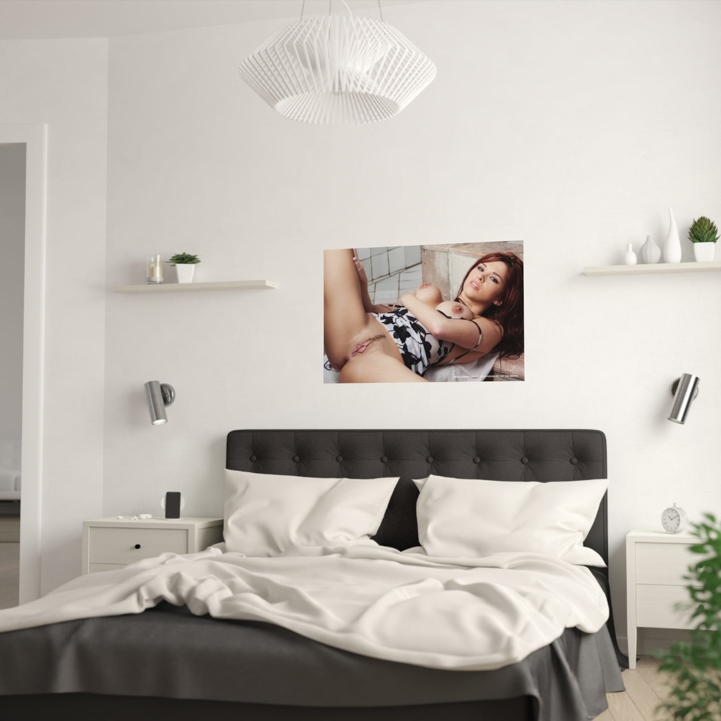 Satin Posters (210gsm) Penthouse Pet December 2010 Sabrina Maree
