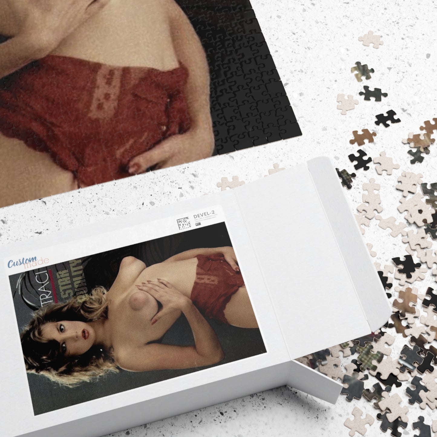 Puzzle (110, 252, 500, 1014-piece) Retro Porn Star Traci