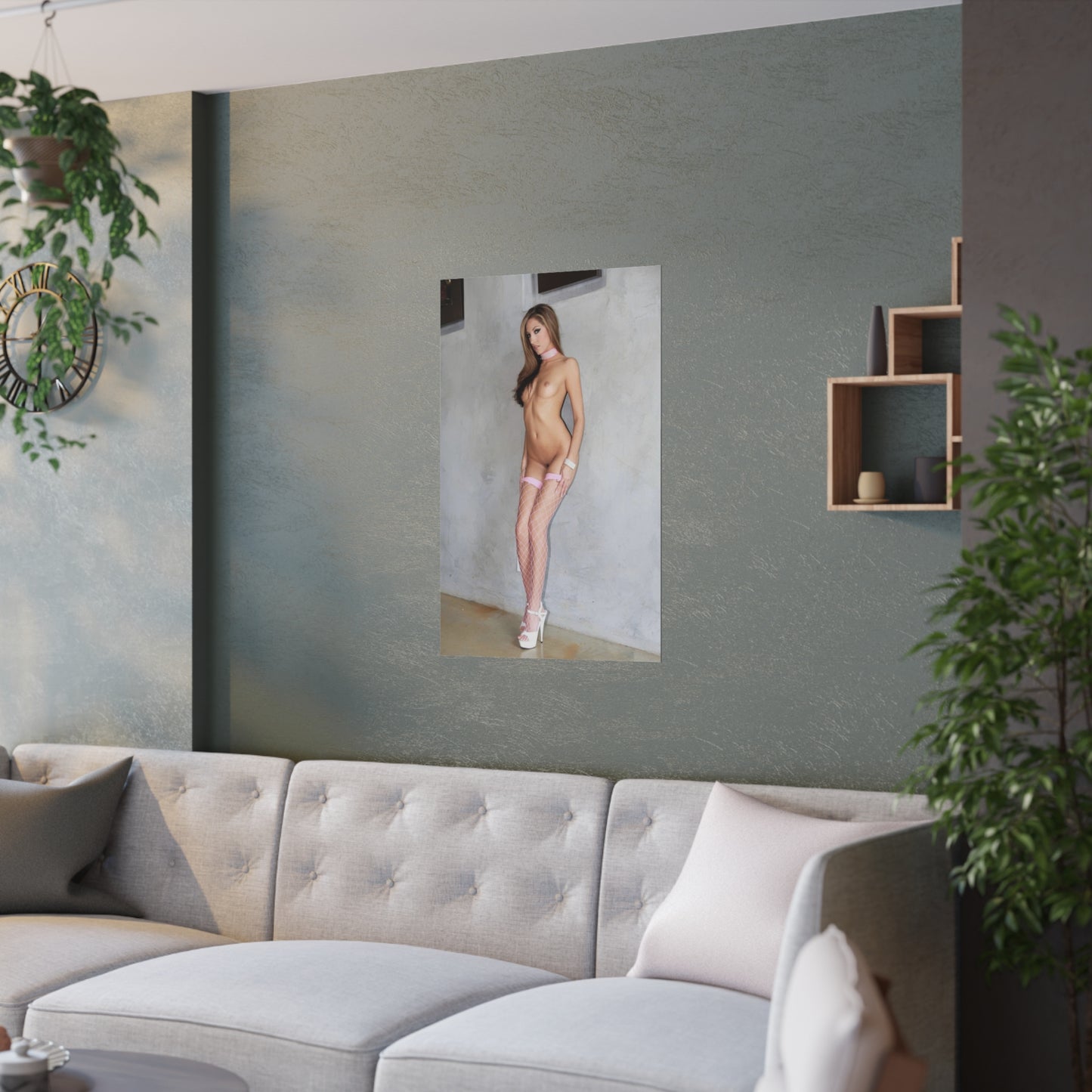 Satin Posters (210gsm) Pornstar Jenna Haze Nude