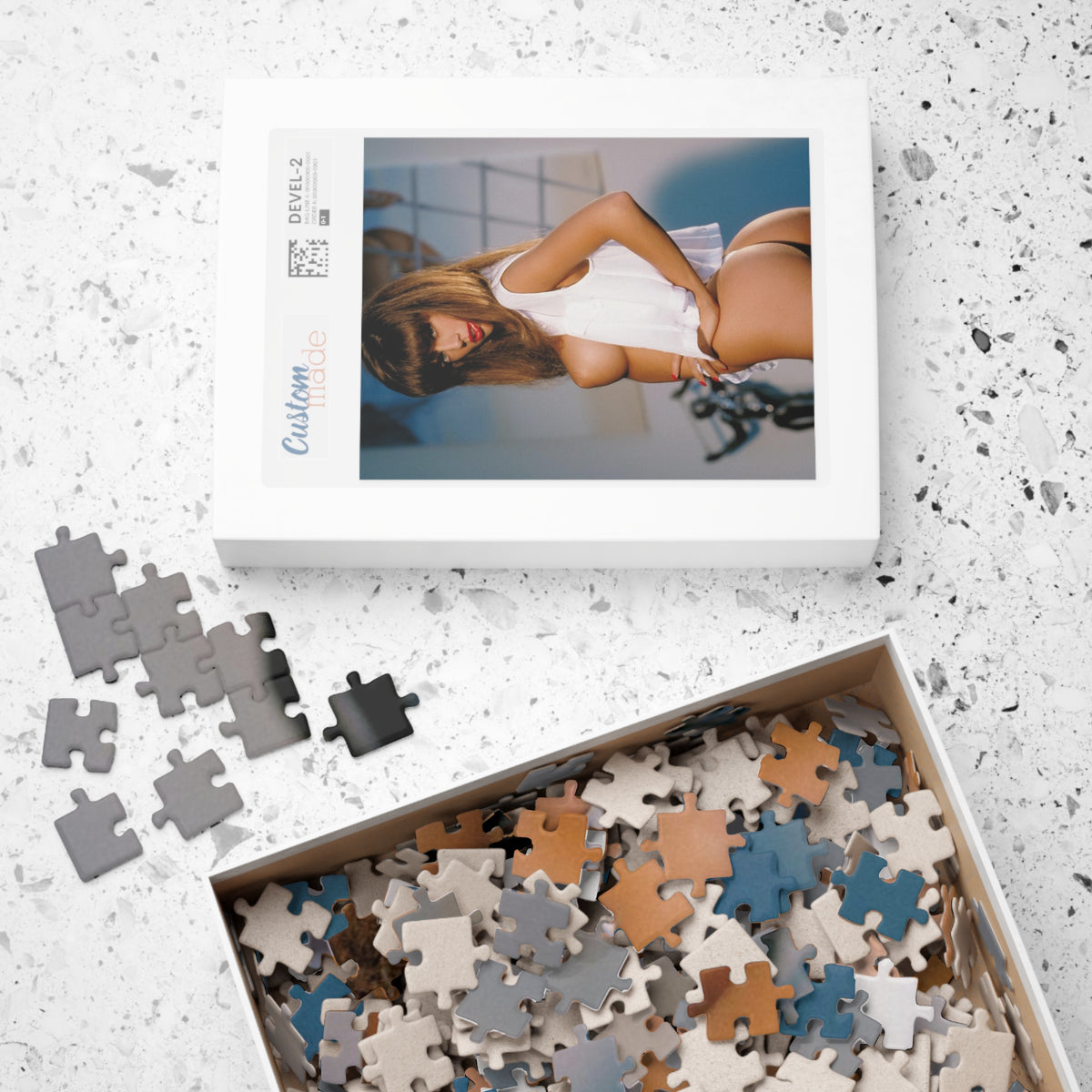 Puzzle (110, 252, 500, 1014-piece) Pornstar Racquel Darrian Nude