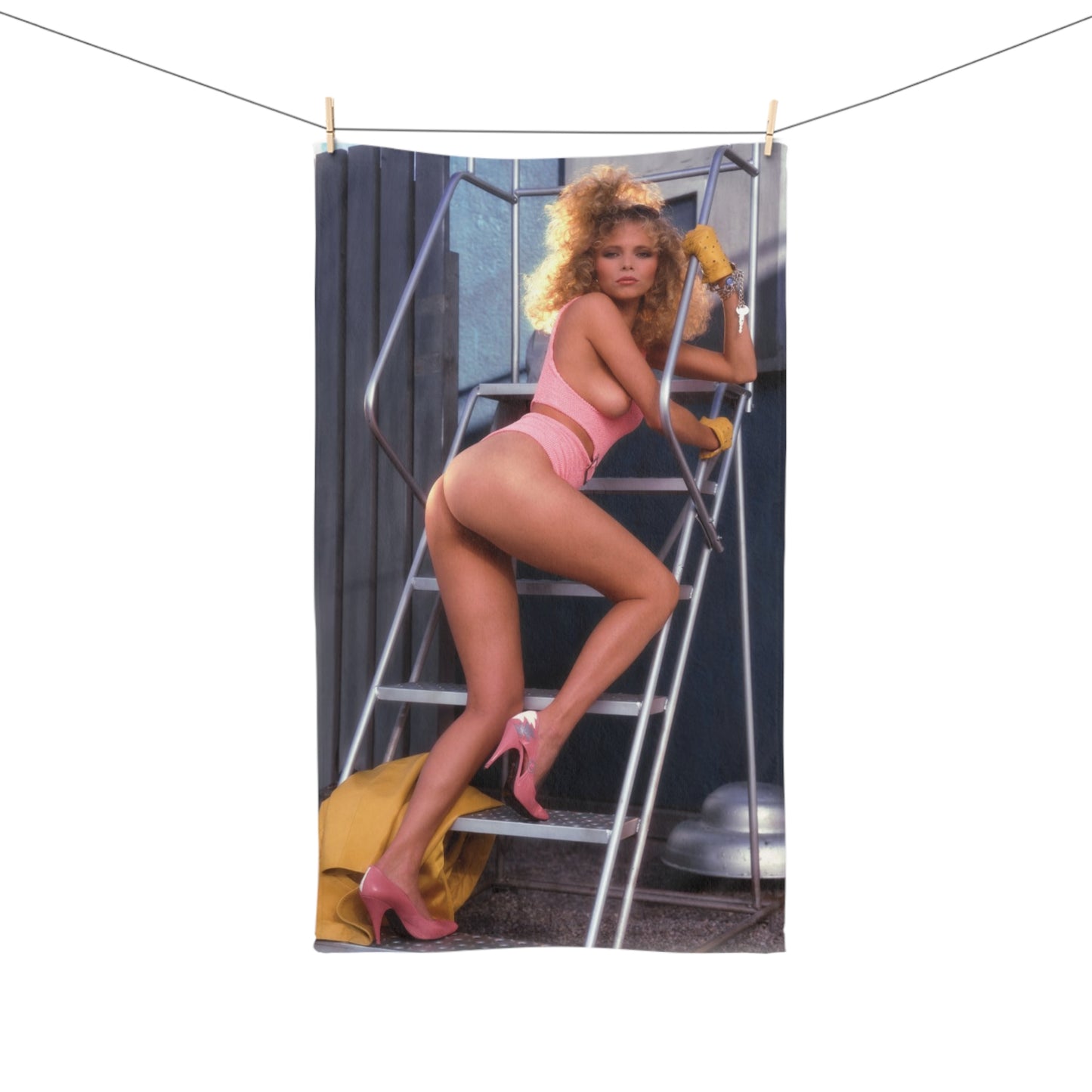 Hand Towel Playboy Playmate October 1986 Katherine Hushaw