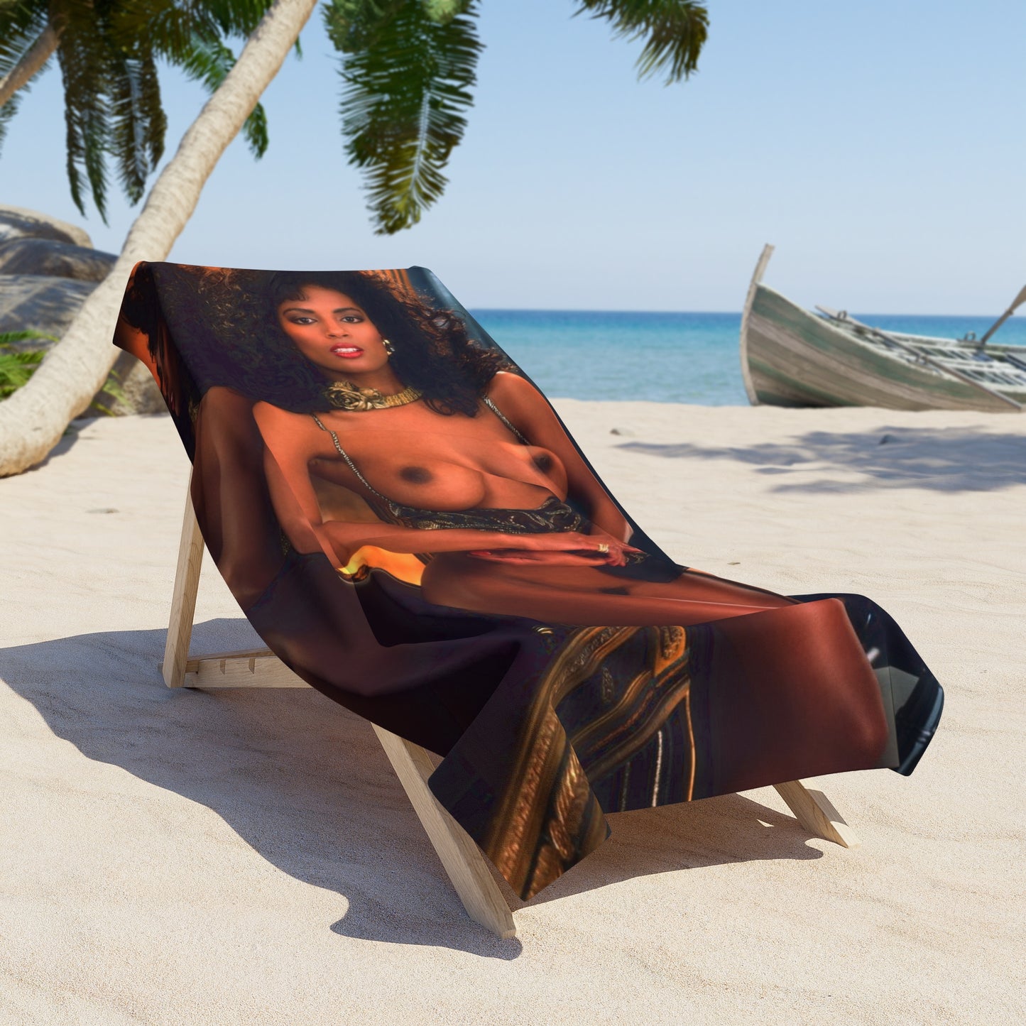 Beach Towel Playboy Playmate November 1989 Renee Tenison
