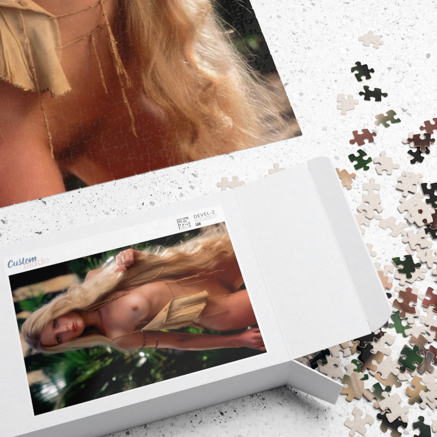 Puzzle (110, 252, 500, 1014-piece) Playboy Playmate Sept 1977 Debra Jo Fondren