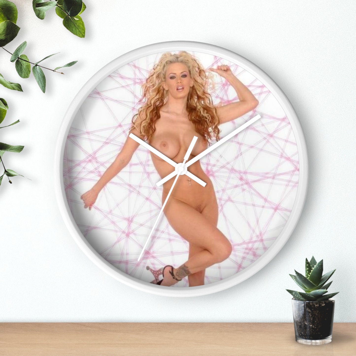 Wall Clock Pornstar Jenna Jameson Nude