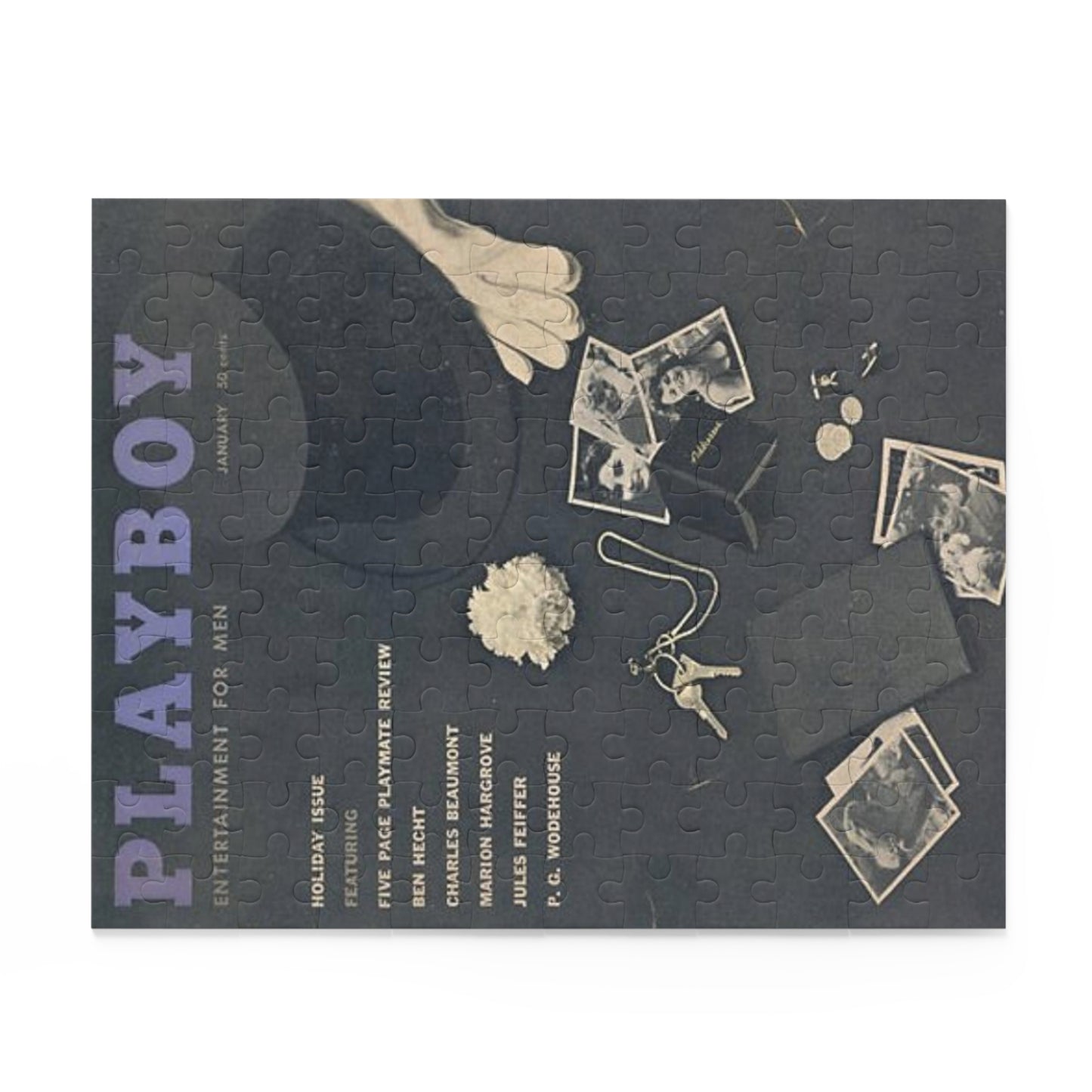 Puzzle (120, 252, 500-Piece) Playboy Cover January 1959