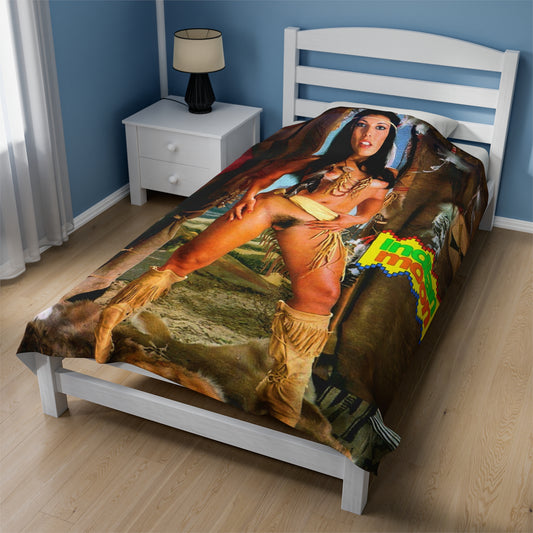 Velveteen Plush Blanket Porn Star Hyapatia Lee Nude