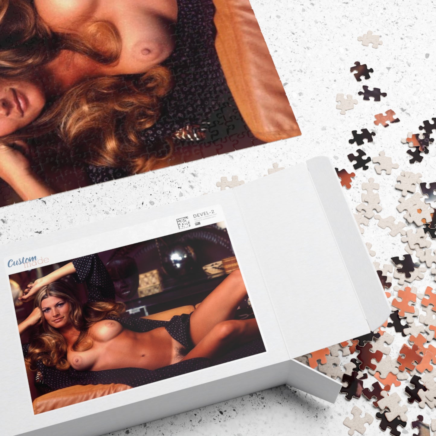 Puzzle (110, 252, 500, 1014-piece) Playboy Playmate December 1974 Janice Raymond