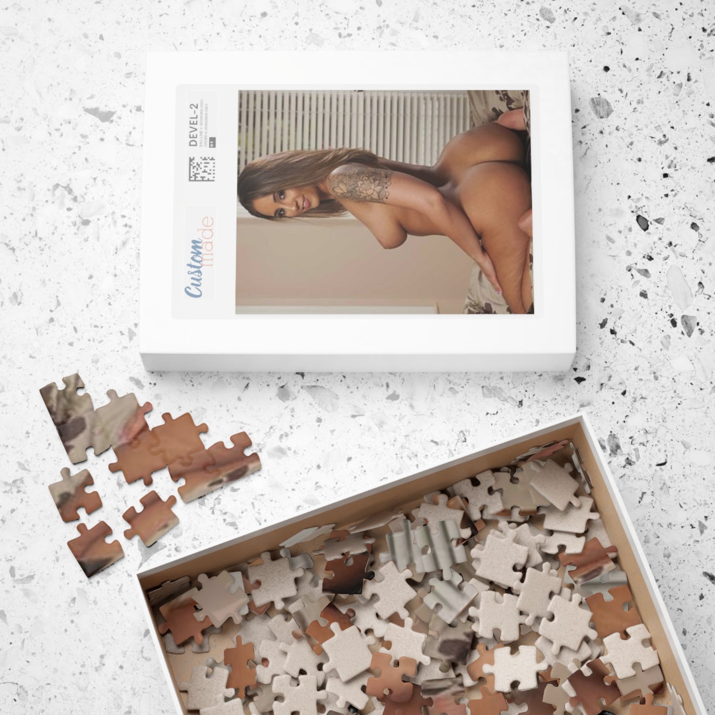 Puzzle (110, 252, 500, 1014-piece) Porn Star Puzzle Layla London #1
