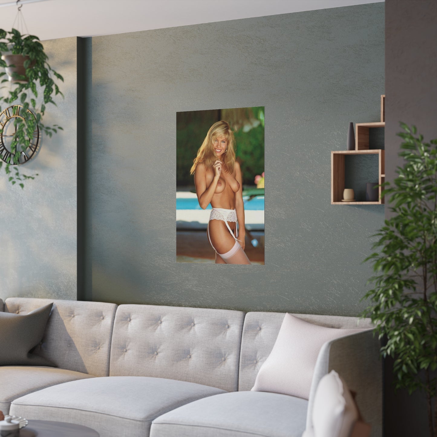 Satin Posters (210gsm) Pamela Nude