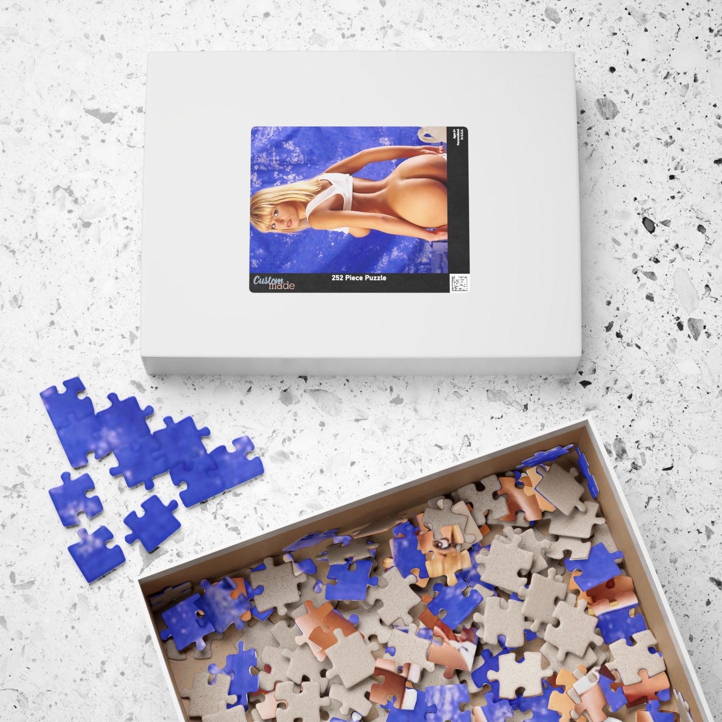 Puzzle (110, 252, 520, 1014-piece) Retro Porn Star Anita Blond