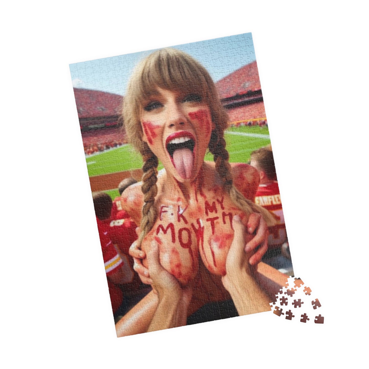 Puzzle (110, 252, 520, 1014-piece) Taylor Swift AI Nudes