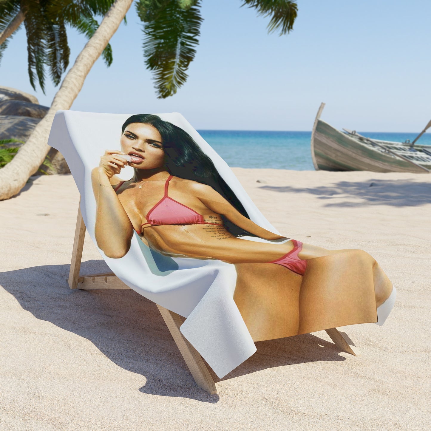 Beach Towel Megan Fox