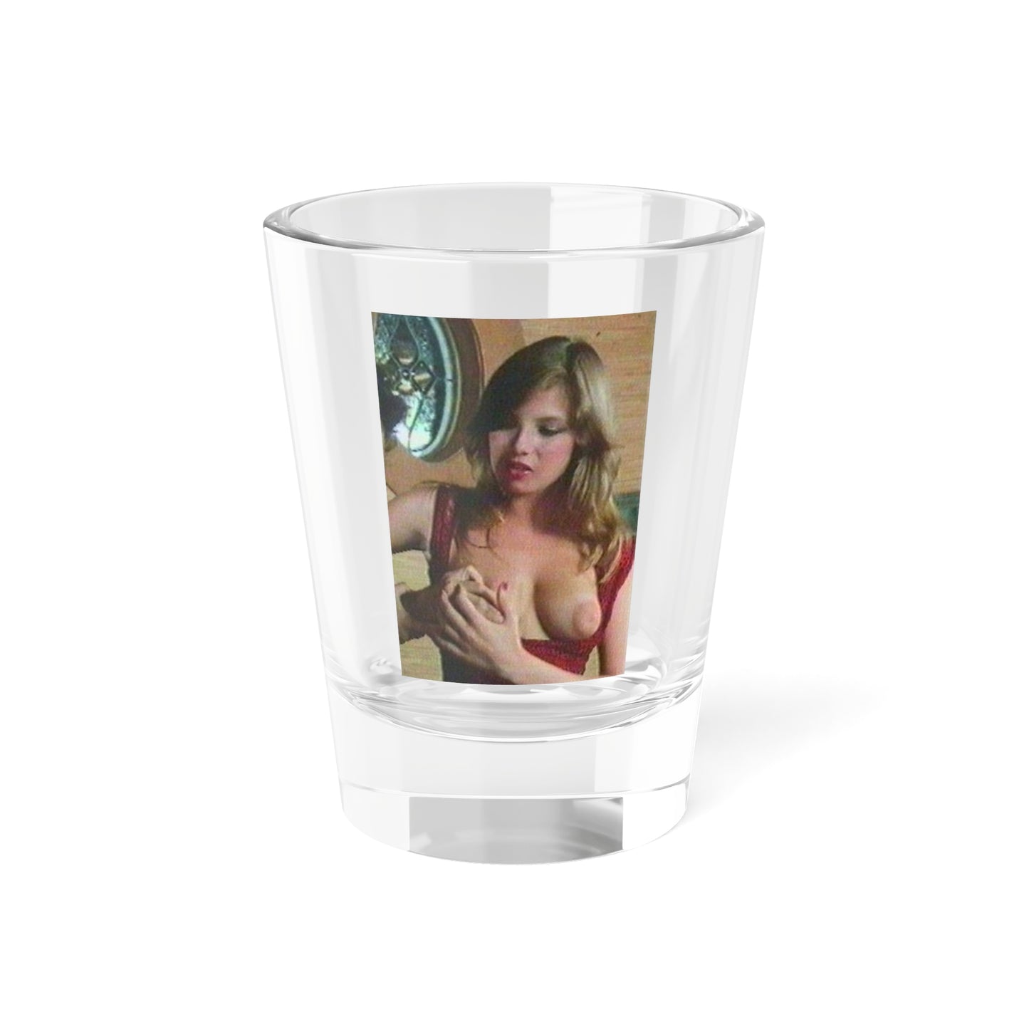 Shot Glass, 1.5oz Traci Lords Nude Retro Pornstar