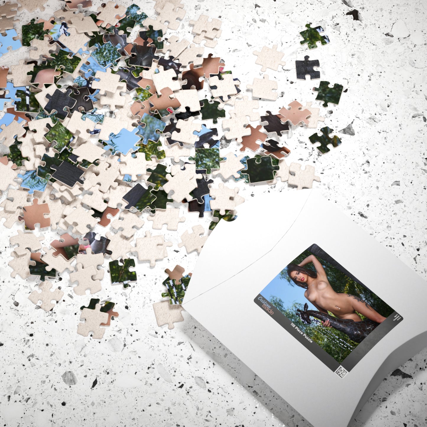 Puzzle (110, 252, 500, 1014-piece) Porn Star Jynx Maze Nude
