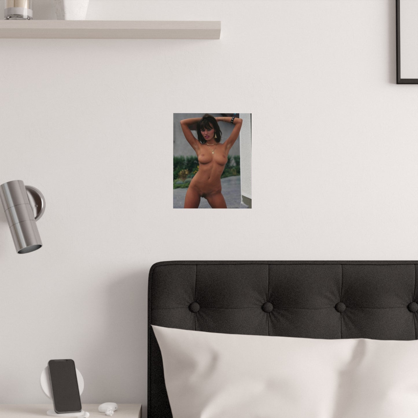 Satin Posters (210gsm) Retro Pornstar Anita Blond