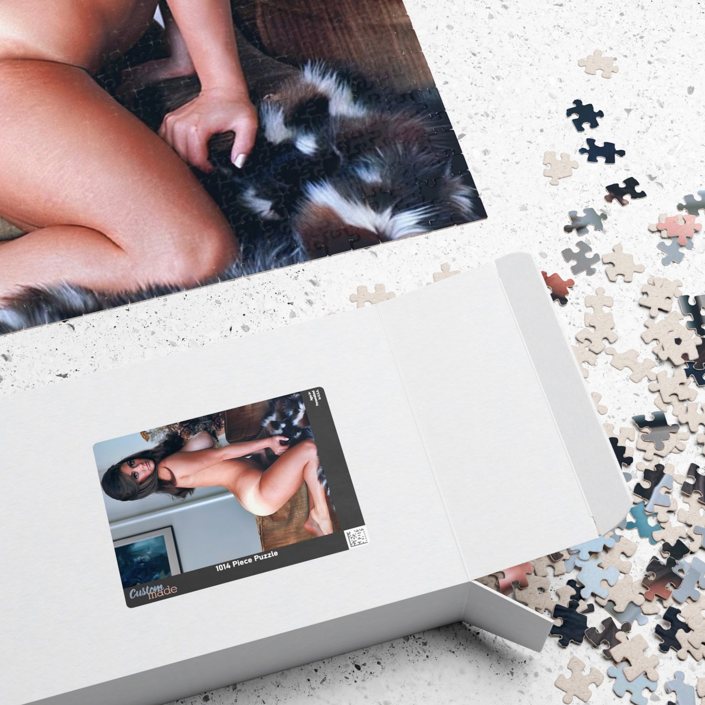 Puzzle (110, 252, 500, 1014-piece) Playboy Playmate Cynthia Myers nude