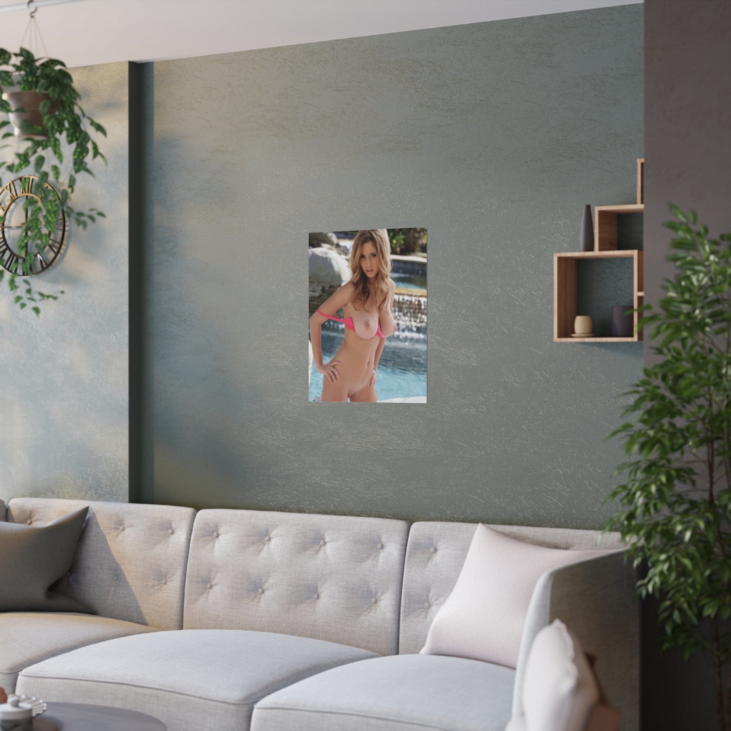 Satin Posters (210gsm) Shay Laren Nude