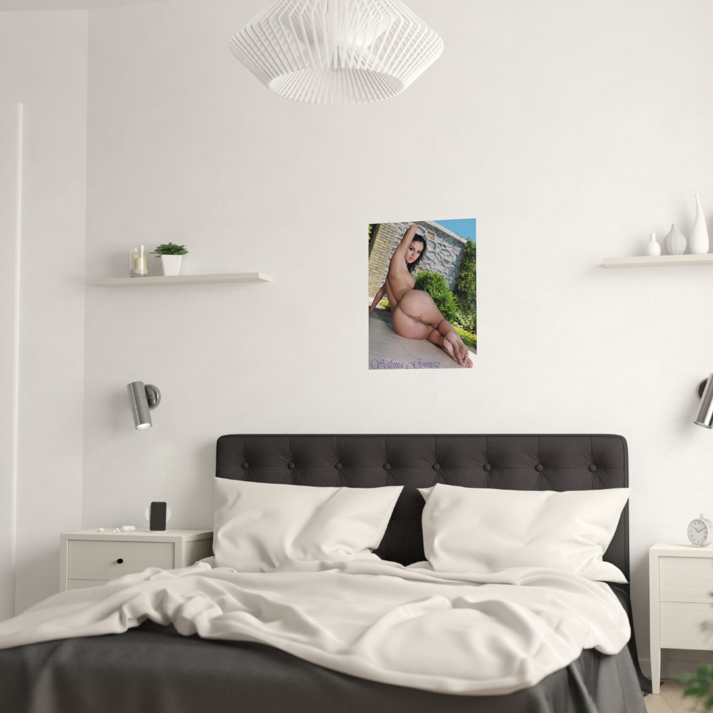 Satin Posters (210gsm) Sexy Naked Nude Selena Gomez