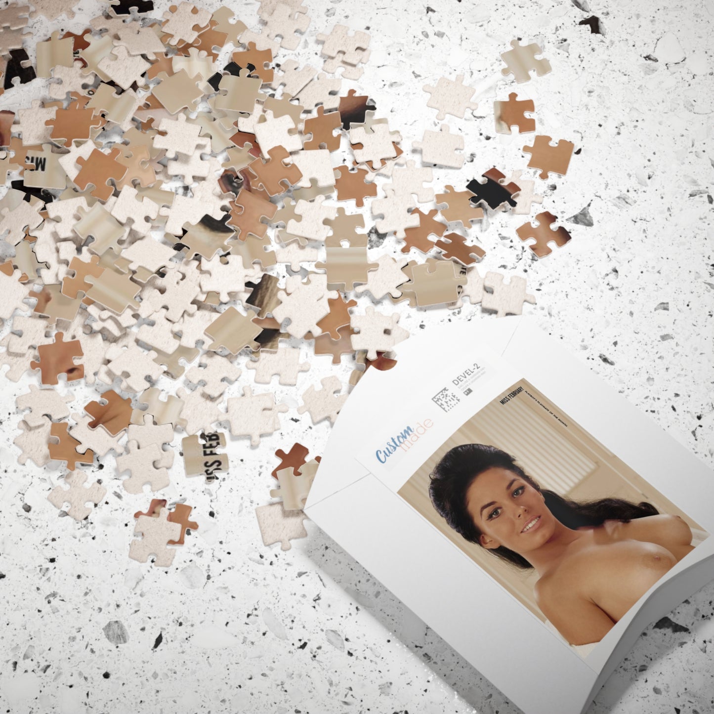 Puzzle (110, 252, 500, 1014-piece) Playboy Playmate Feb 1965 Jessica St. George