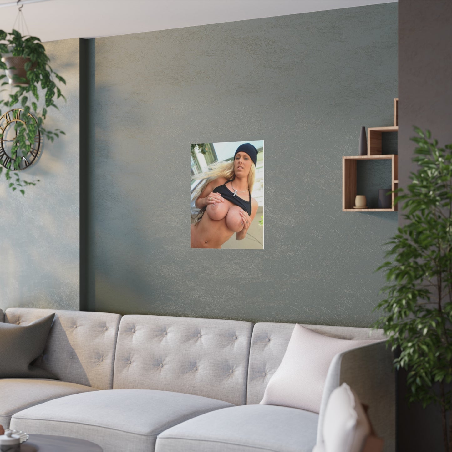 Satin Posters (210gsm) Pornstar Jenna Jameson Nude