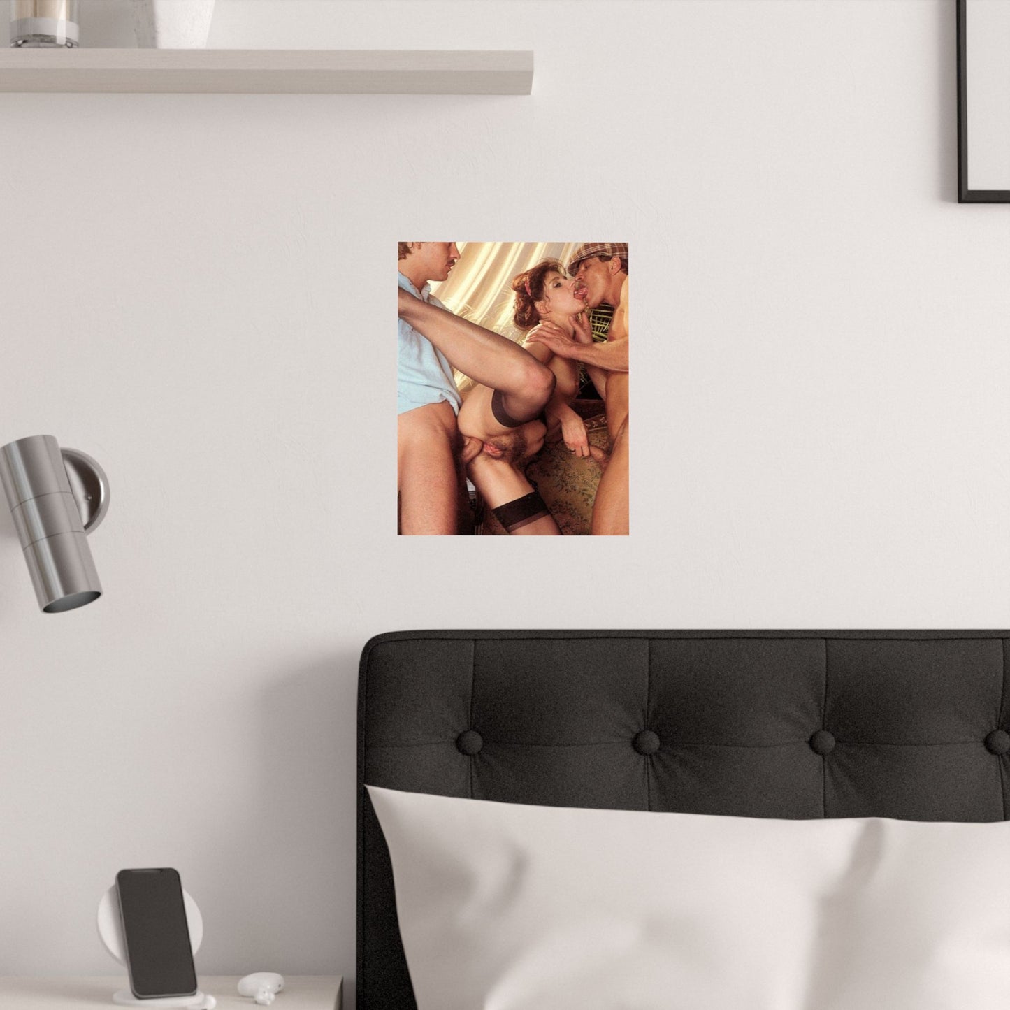 Satin Posters (210gsm) Retro Porn Scene