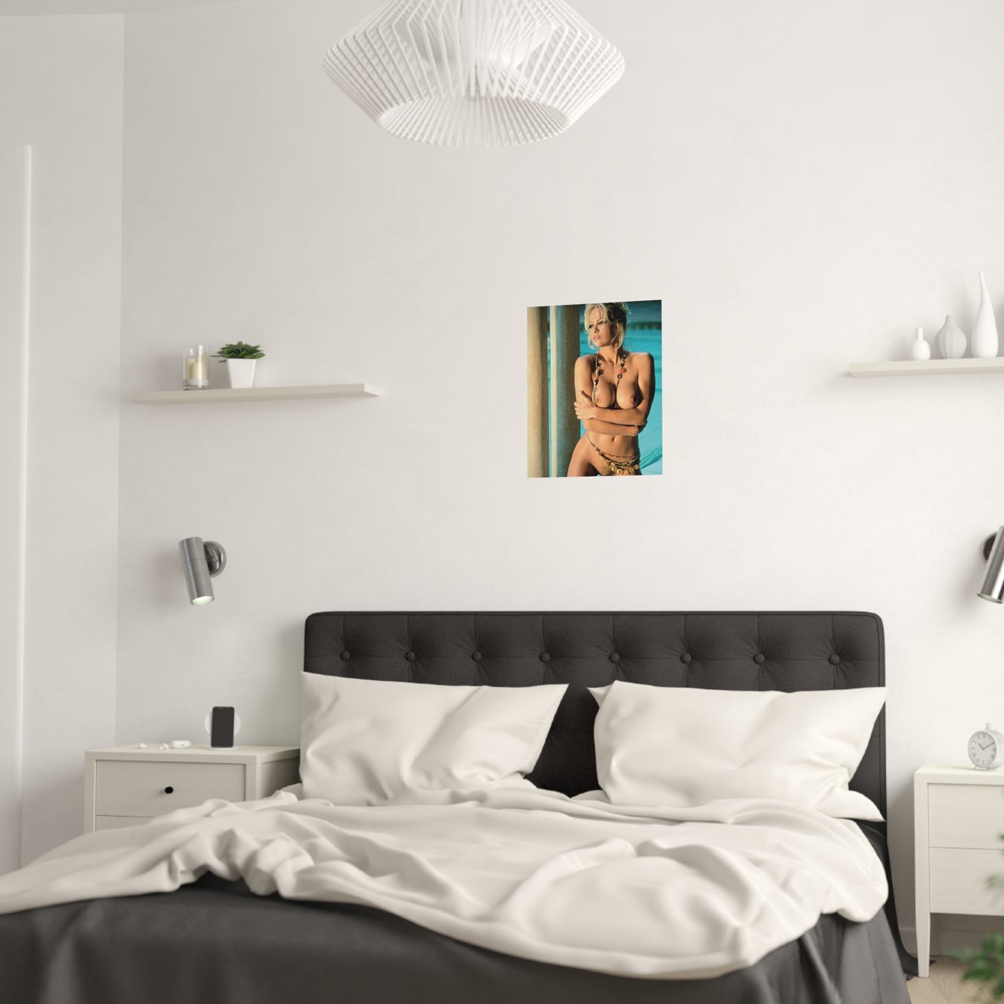 Satin Posters (210gsm) Pamela Anderson Nude #3