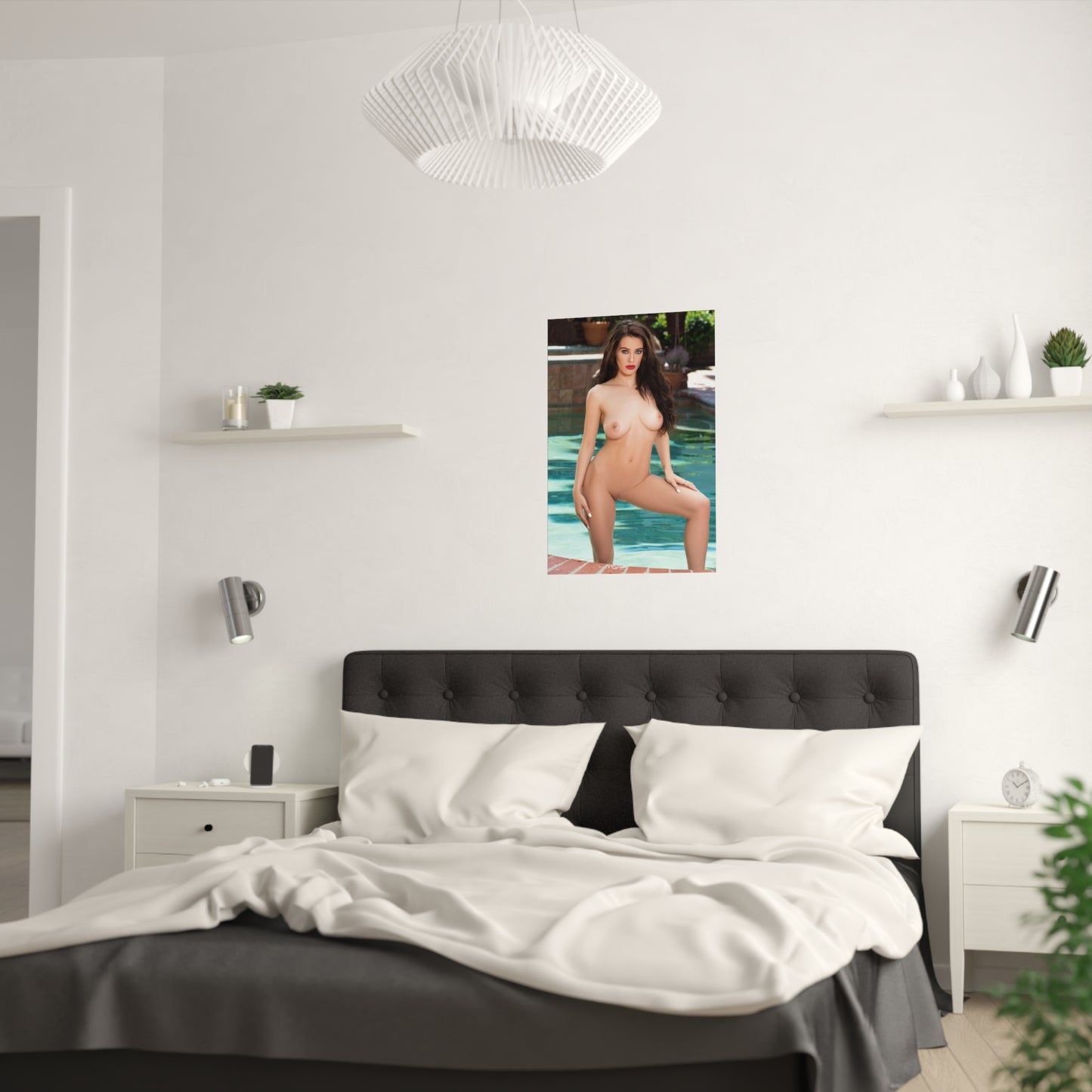 Satin Posters (210gsm) Lana Rhoades Nude